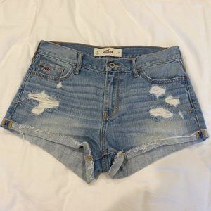 Hollister High Waisted Denim Shorts